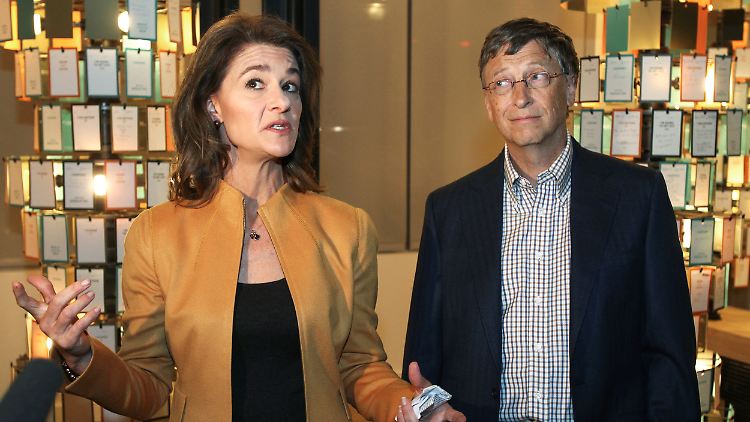 Ein Foto aus Zeiten, als Bill und Melinda noch verheiratet waren.