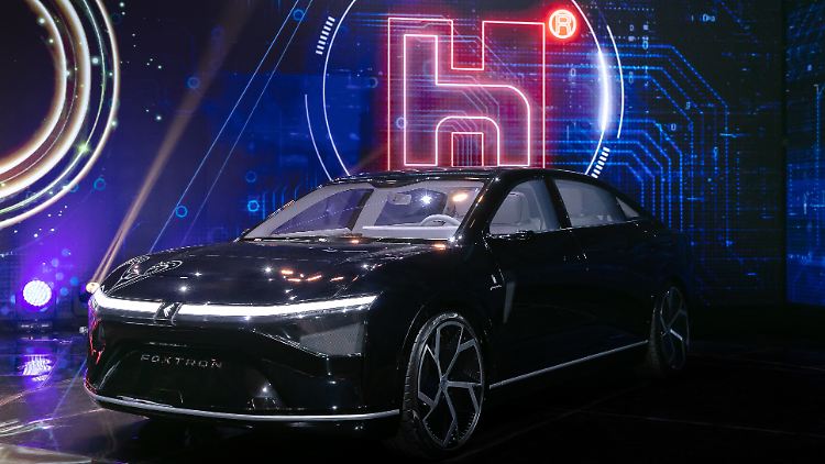 Das Model E von Foxconn wurde von Pininfarina gestaltet.