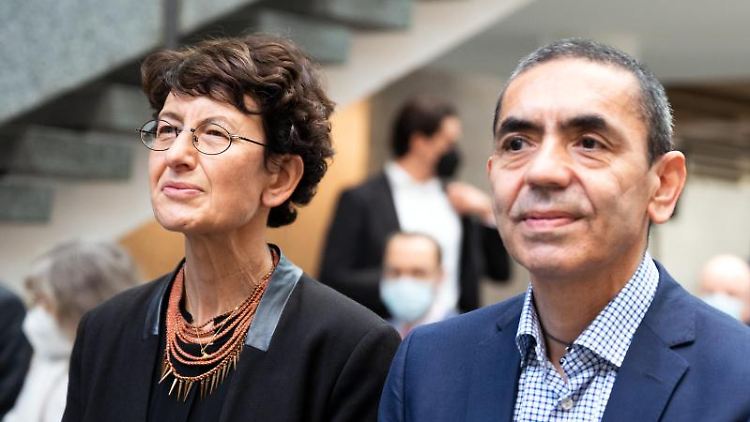 Die Biontech-Gründer Özlem Türeci und Ugur Sahin.