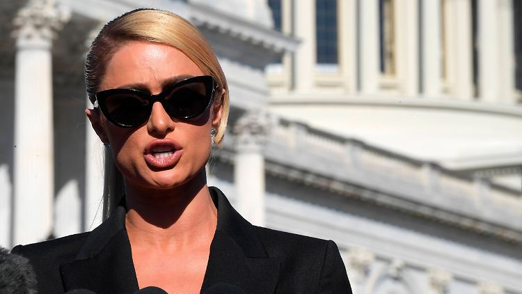 Washington statt Party: Paris Hilton.
