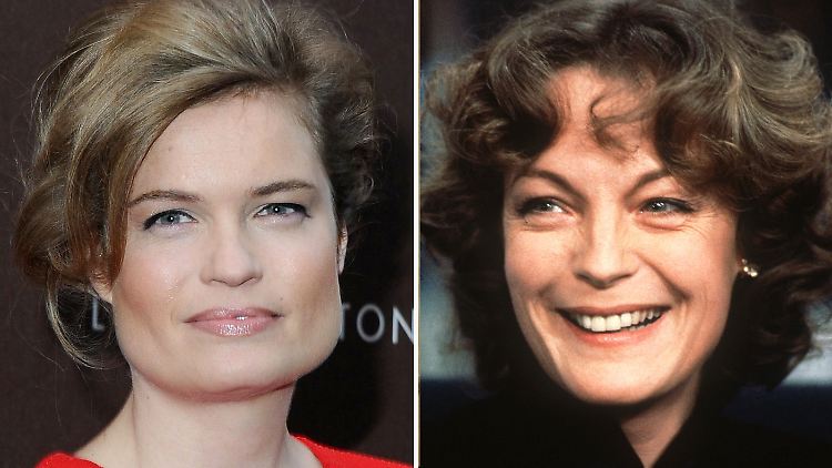 Tochter und Mutter: Sarah Biasini (l.) und Romy Schneider.