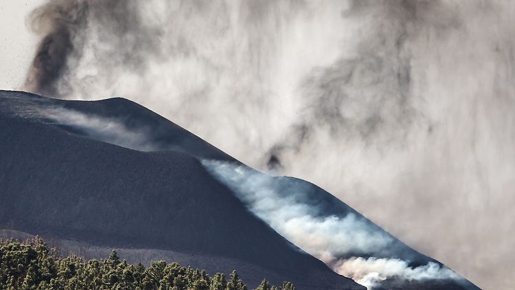 Der Cumbre Vieja auf La Palma ist weiterhin aktiv.
