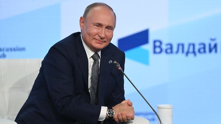 Putin drängt auf einen schnellen Start von Nord Stream 2. 