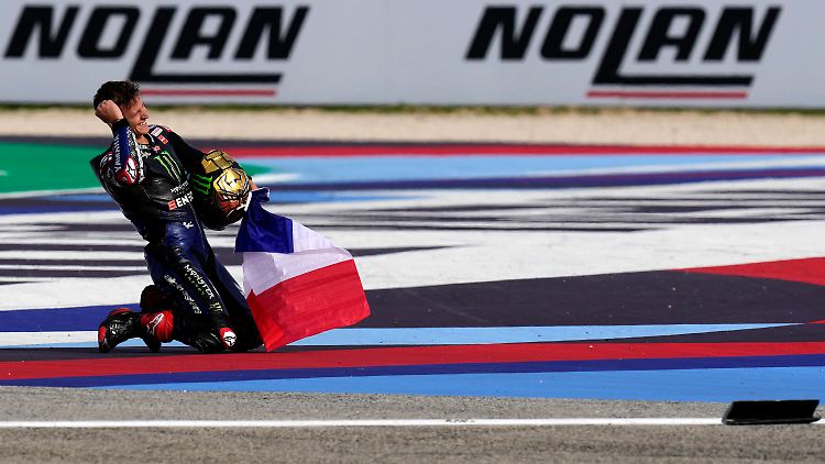 Der erste MotoGP-Weltmeister aus Frankreich: Fabio Quartararo.