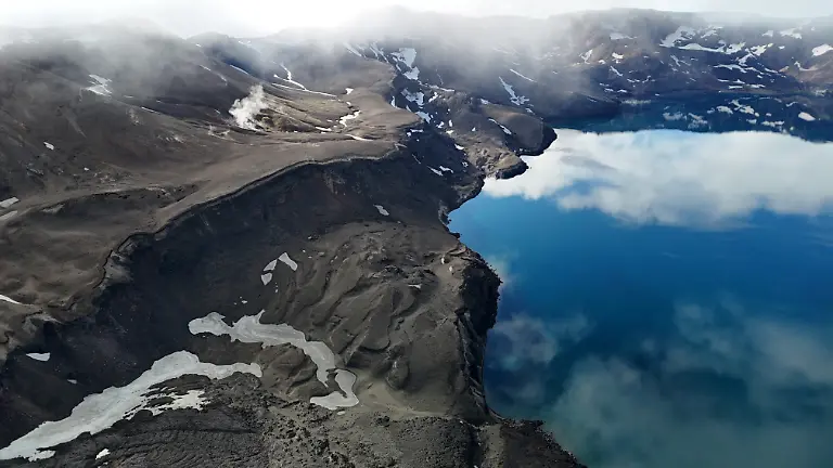 Oskjuvatn-a-caldera-lake-created-during-the-1875-eruption-of-the-Askja-volcano