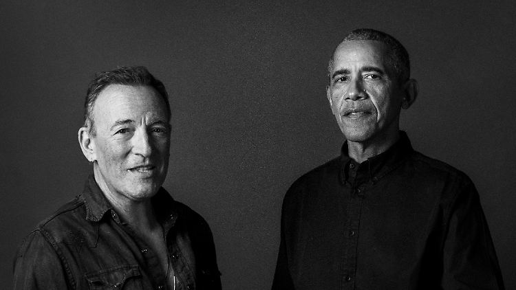 Schon seit vielen Jahren gut befreundet: Bruce Springsteen (l.) und Barack Obama.
