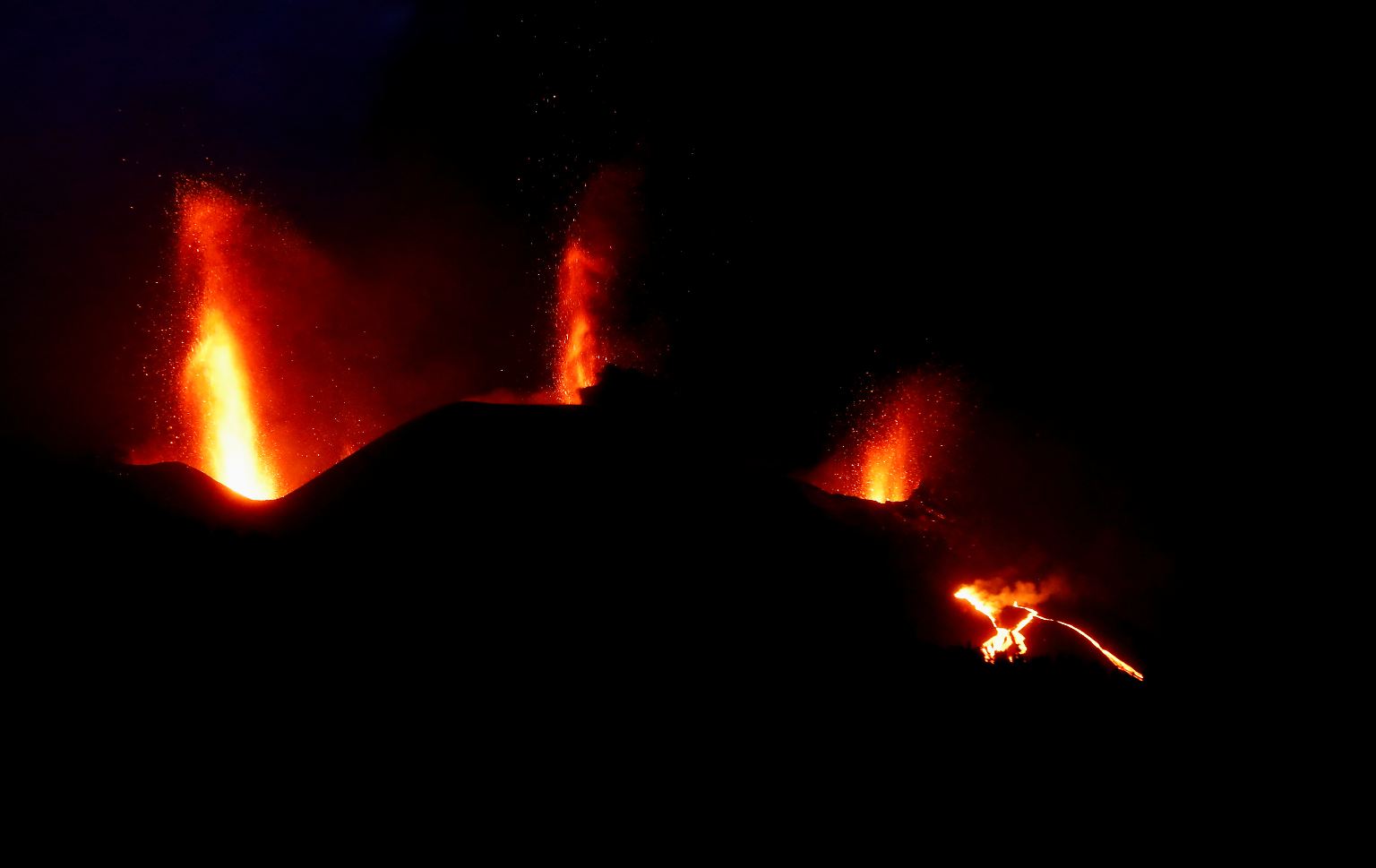 Seit dem 19. September hat die Kanareninsel La Palma wieder einen aktiven Vulkan. 