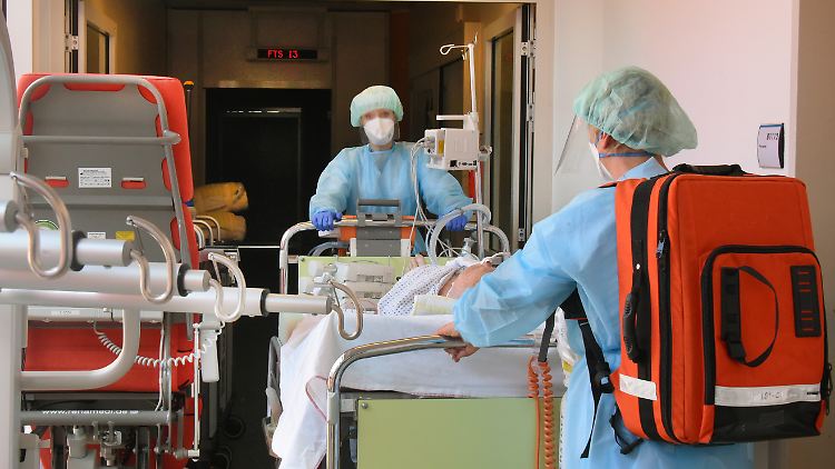 Corona-Patienten bedeuten für Intensivstationen einen großen personellen Aufwand.