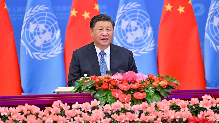 Chinas Präsident Xi Jinping hält nichts von einer Aufnahme Taiwans in die UNO.
