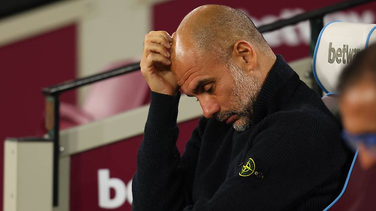 "Nichts ist ewig", sagte der Philosoph Pep Guardiola nach der Pleite gegen die Hammers.