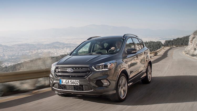 In der Version ST-Line bietet der Ford Kuga II eine sportlichere Note.