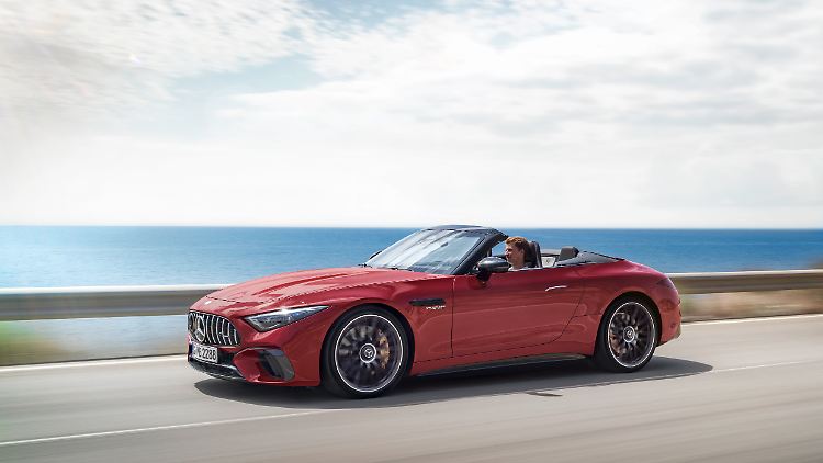 Mit der DNA von AMG ausgestattet wird der Mercedes SL wesentlich sportlicher als seine Vorgänger.