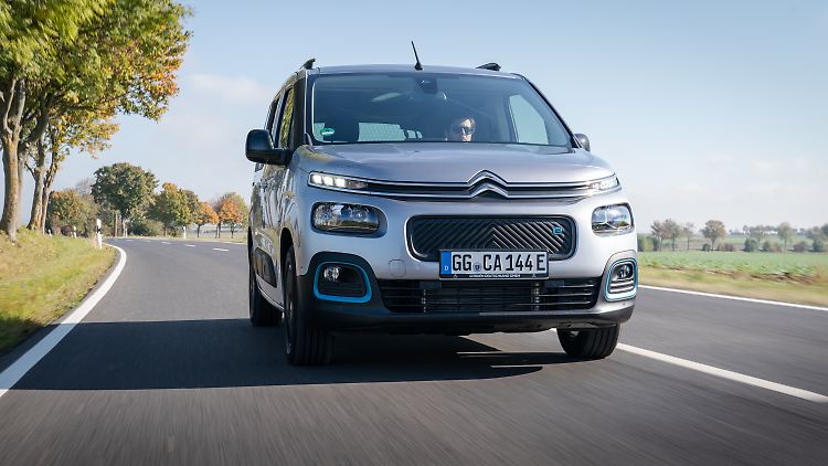 Etwa 285 Kilometer gibt Citroën als Reichweite für den e-Berlingo an.