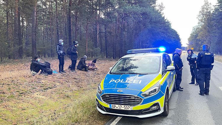 Die Bundespolizei ist derzeit an der deutsch-polnischen Grenze verstärkt im Einsatz.