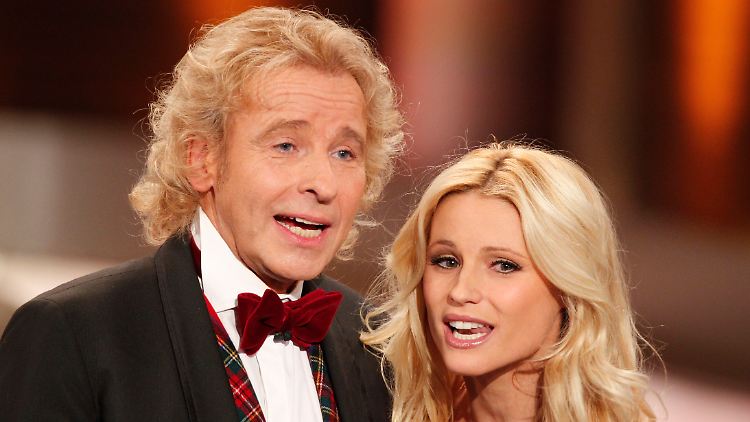 Treten wieder gemeinsam an: Thomas Gottschalk und Michelle Hunziker.