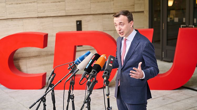 CDU-Generalsekretär Ziemiak berichtet über das Ergebnis der nicht öffentlichen Kreisvorsitzendenkonferenz.