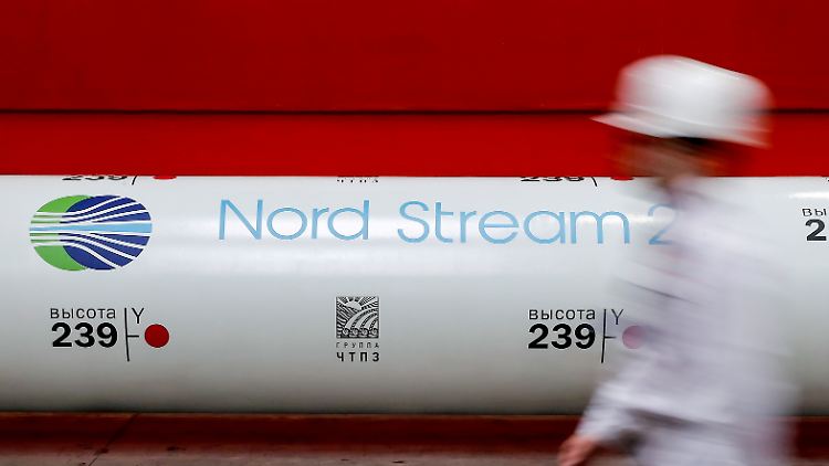 Nord Stream 2 ist fertiggestellt, es fehlt jedoch noch die Betriebsgenehmigung in Deutschland.