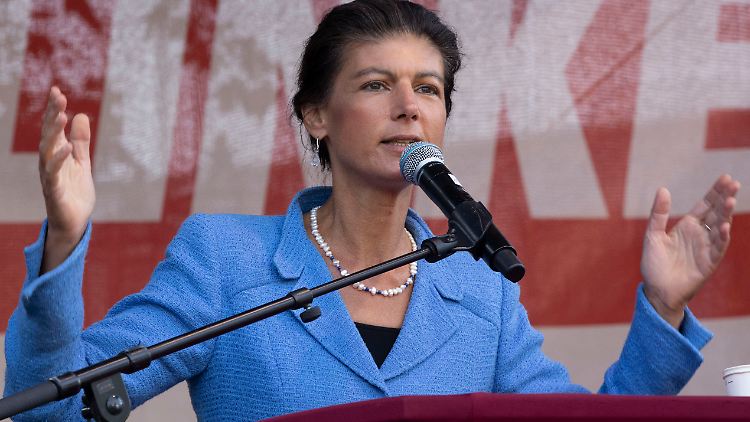 Ist seit Langem in ihrer Partei umstritten und sorgt jetzt mit Aussagen zur Corona-Impfung für neuerlichen Ärger: Sahra Wagenknecht. 