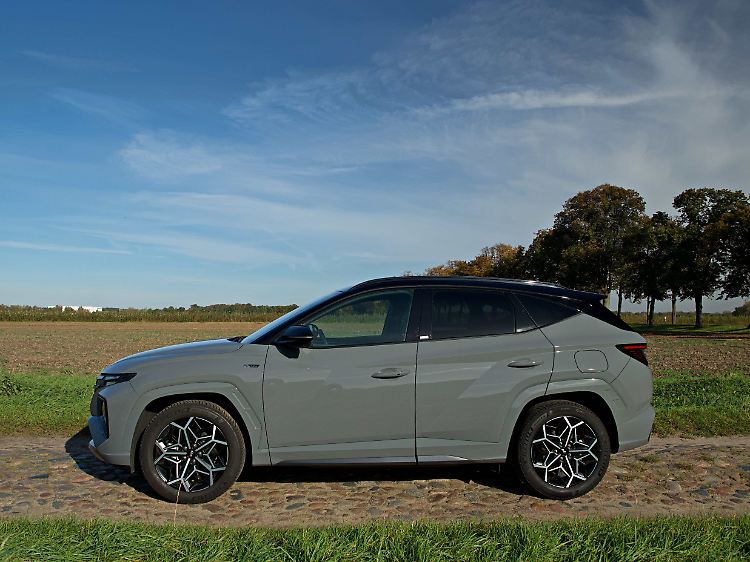 Ein Spritsparwunder ist der Hyundai Tucson Plug-in-Hybrid ebenso wenig wie eine Sportskanone.