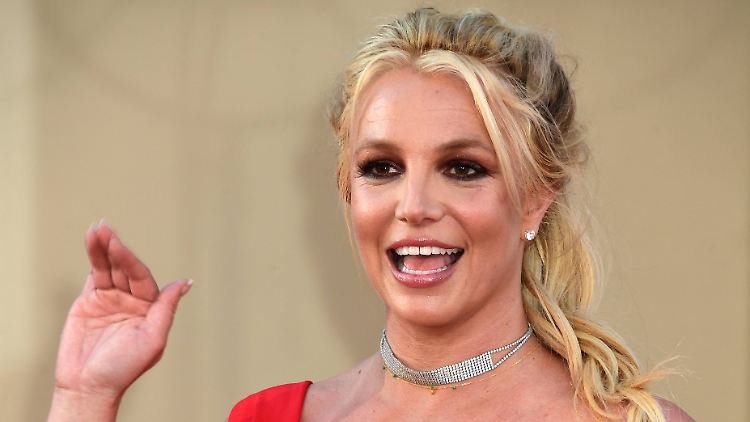 So ganz ist nicht klar, was sie einem sagen will: Britney Spears.