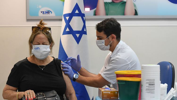 Die Booster-Impfungen in Israel starteten schon am 30. Juli 2021.