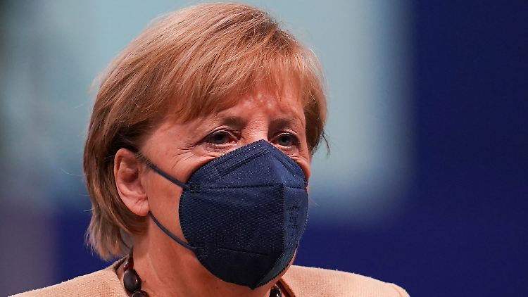 Merkel rief vor dem Bund/Länder-Treffen zum gemeinsamen Handeln auf.