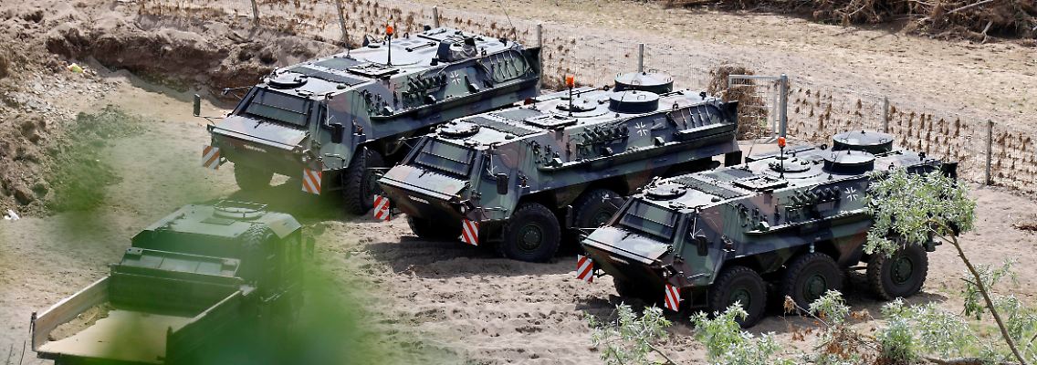 Deutschland fährt seine Rüstungsexporte zurück.