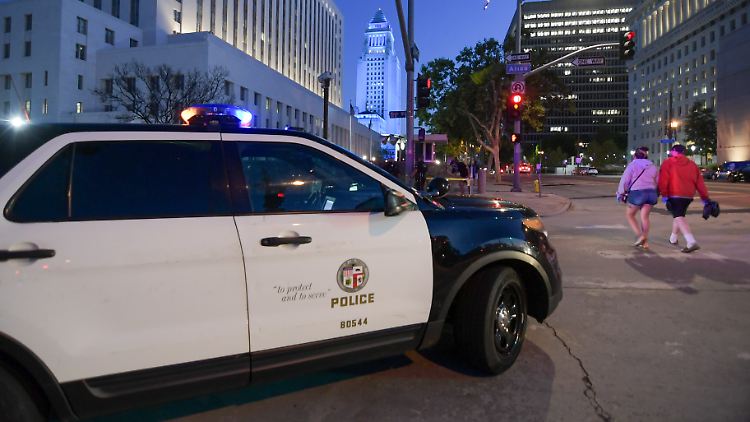 Die Polizei in Los Angeles weist eine schlechte Impfquote aus. Das könnte schnell zu Problemen führen.