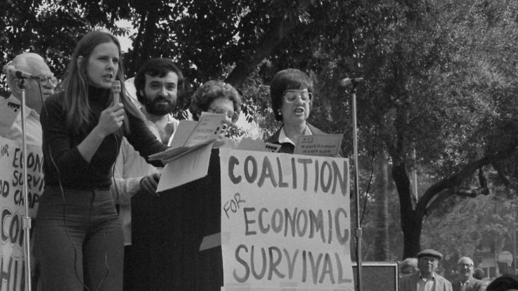 Stagflation war erstmals in den 1970er Jahren ein Thema.