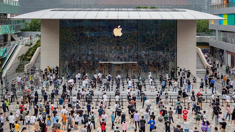 Apple und andere Technologieunternehmen machen noch keine Anstalten, den chinesischen Markt zu verlassen.