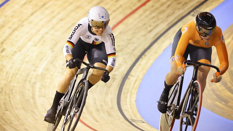 Auch Emma Hinze (l.) freut sich auf die Champions League. 