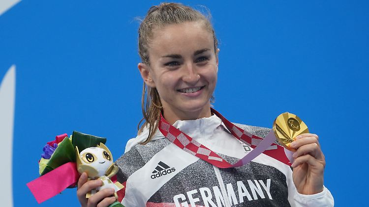 In Tokio gewann die sehbehinderte Schwimmerin Gold. Wenig später bekam sie die Diagnose eines Gehirn-Tumors.