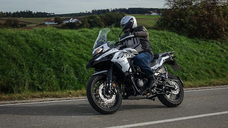 Der Benelli TRK 502 X ist nicht anzusehen, dass sie eigentlich aus China kommt.
