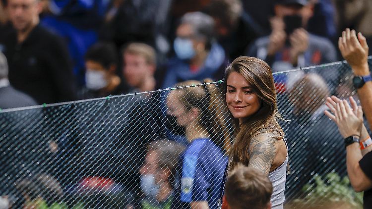 War in Paris, um ihren Freund Zverev zu unterstützen: Sophia Thomalla.