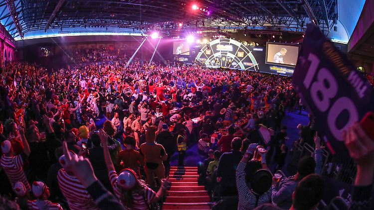 Das Ally Pally ist der legendärste Ort der Darts-Welt.