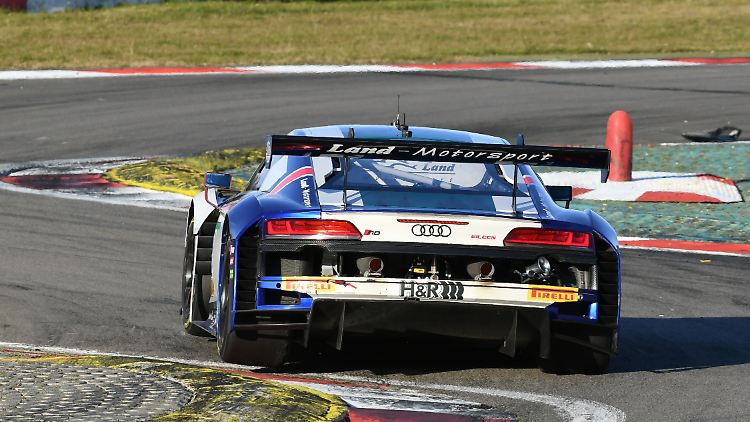 Der Audi von Christopher Mies und Ricardo Feller dominierte die Saison in der ADAC GT Masters-Serie.