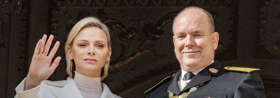 Charlène und Albert 2019.