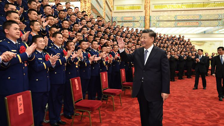 Xi Jinping gilt als mächtigster Führer der KP seit Mao Tsetung und Deng Xiaoping.