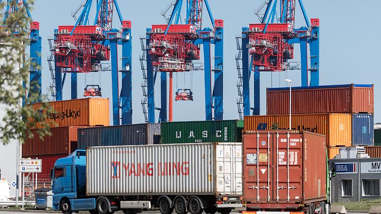 Im September verkauften die deutschen Unternehmen Waren im Wert von 117,8 Milliarden Euro ins Ausland.