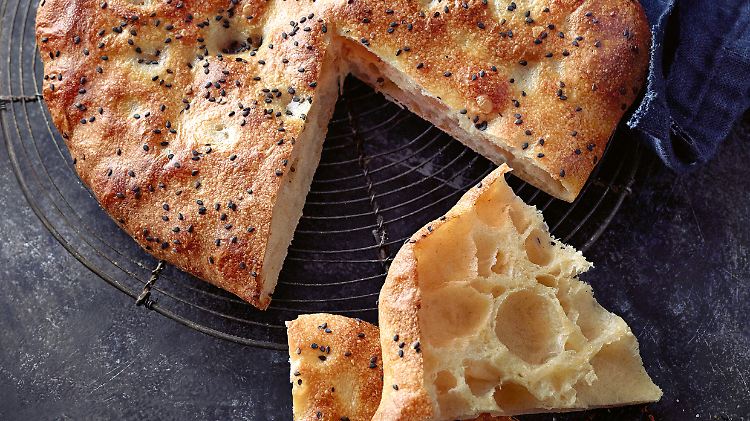 Ein perfektes Fladenbrot, besser geht's nicht. 