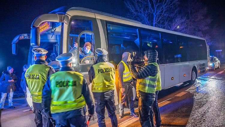 Ende einer Rettungsfahrt: In Polens Grenzgebiet gilt der Ausnahmezustand.
