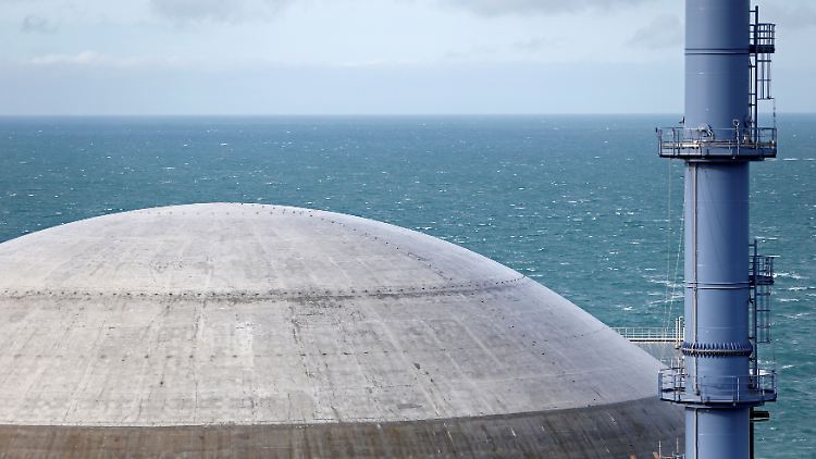 Das Atomkraftwerk Flamanville am Ärmelkanal hat kürzlich die Betriebsgenehmigung erhalten.