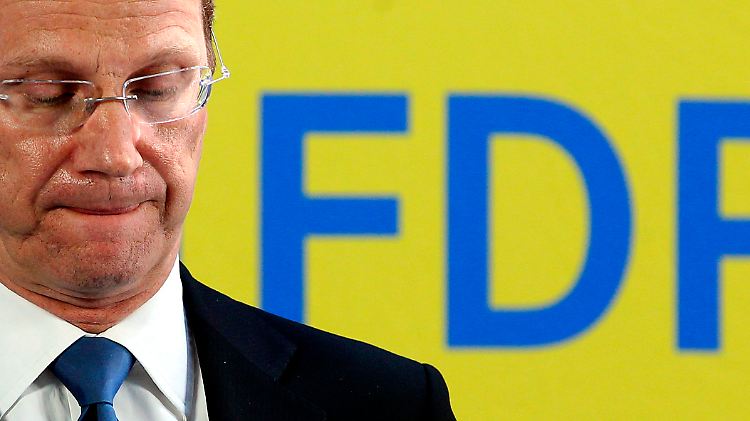 Vom eloquenten Lautsprecher Guido Westerwelle ist nur wenig geblieben.