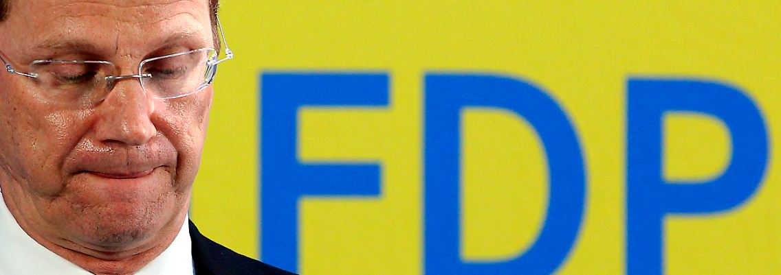 Vom eloquenten Lautsprecher Guido Westerwelle ist nur wenig geblieben.
