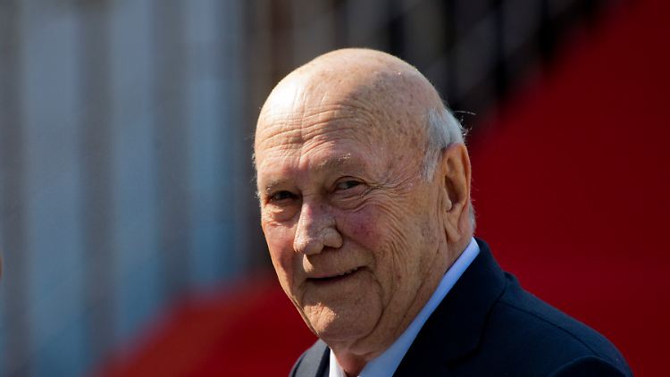 Verhandelte mit Mandela den Übergang Südafrikas zu einer Demokratie: Frederik Willem de Klerk.