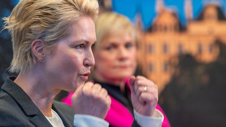 Manuela Schwesig wird erneut Ministerpräsidentin, das war klar. Nun steht aber das gesamte Ministerriege fest. 