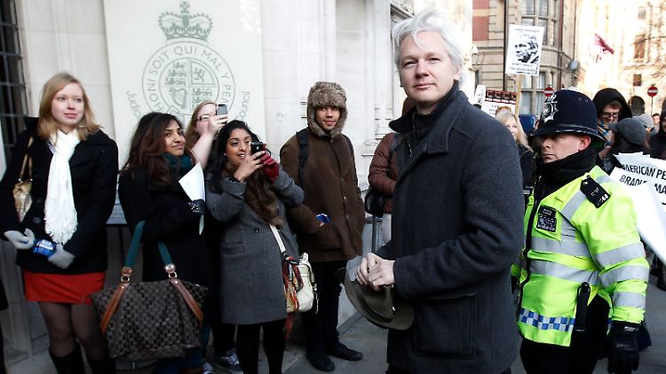 Wird seine Verlobte im Gefängnis heiraten: Julian Assange. 