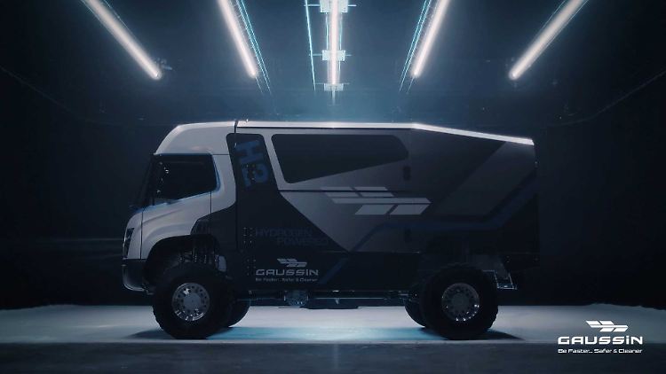 Im Rennbetrieb soll der H2 Racing-Truck mit 80 Kilogramm Wasserstoff 250 Kilometer fahren.