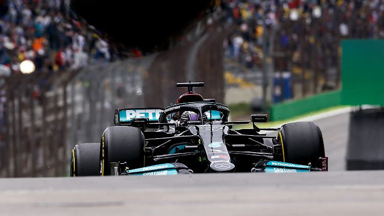 Lewis Hamilton beherrschte den Kampf um die Pole im Sprintrennen deutlich.