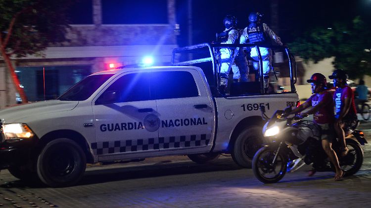 Über 36.000 Menschen wurden im vergangenen Jahr in Mexiko ermordet. Die Polizei ist oft machtlos (hier in Tulum).